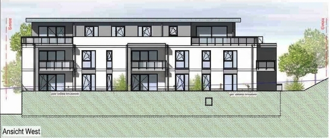 Bauvorhaben - ES Planbau GmbH - LaVie.26b - Ansicht West